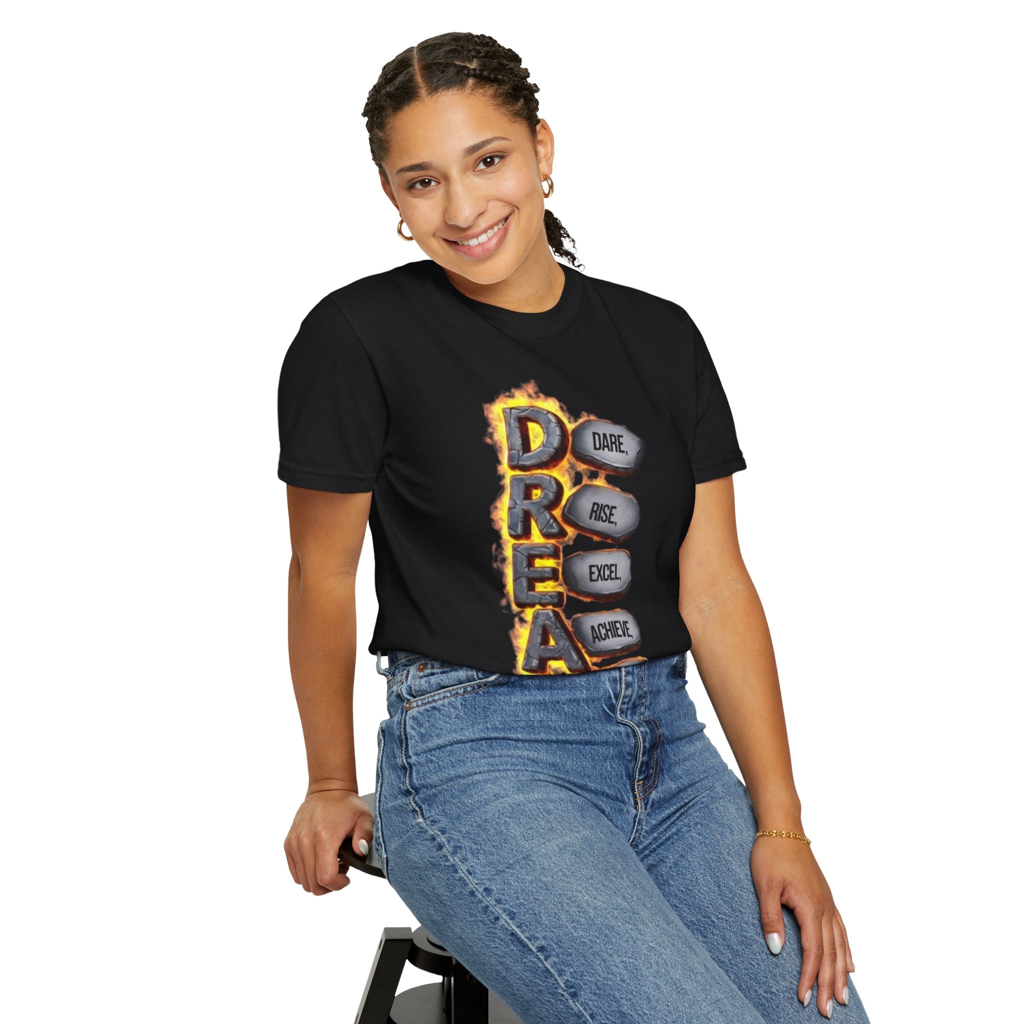 Inspirational Dream T-Shirt, Motivational Apparel, Unisex Graphic Tee, Casual Wear, Gift for Dreamers, Positive Vibes Shirt