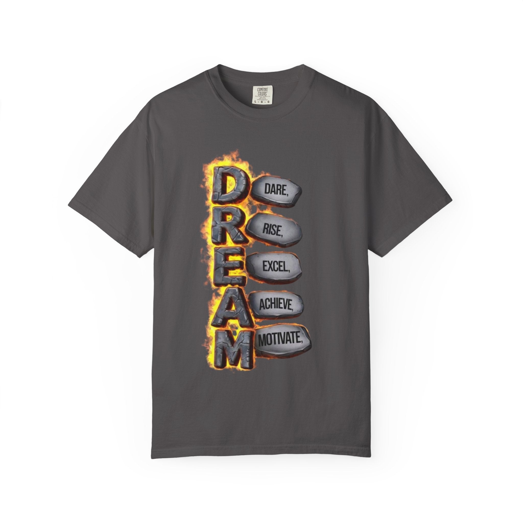 Inspirational Dream T-Shirt, Motivational Apparel, Unisex Graphic Tee, Casual Wear, Gift for Dreamers, Positive Vibes Shirt