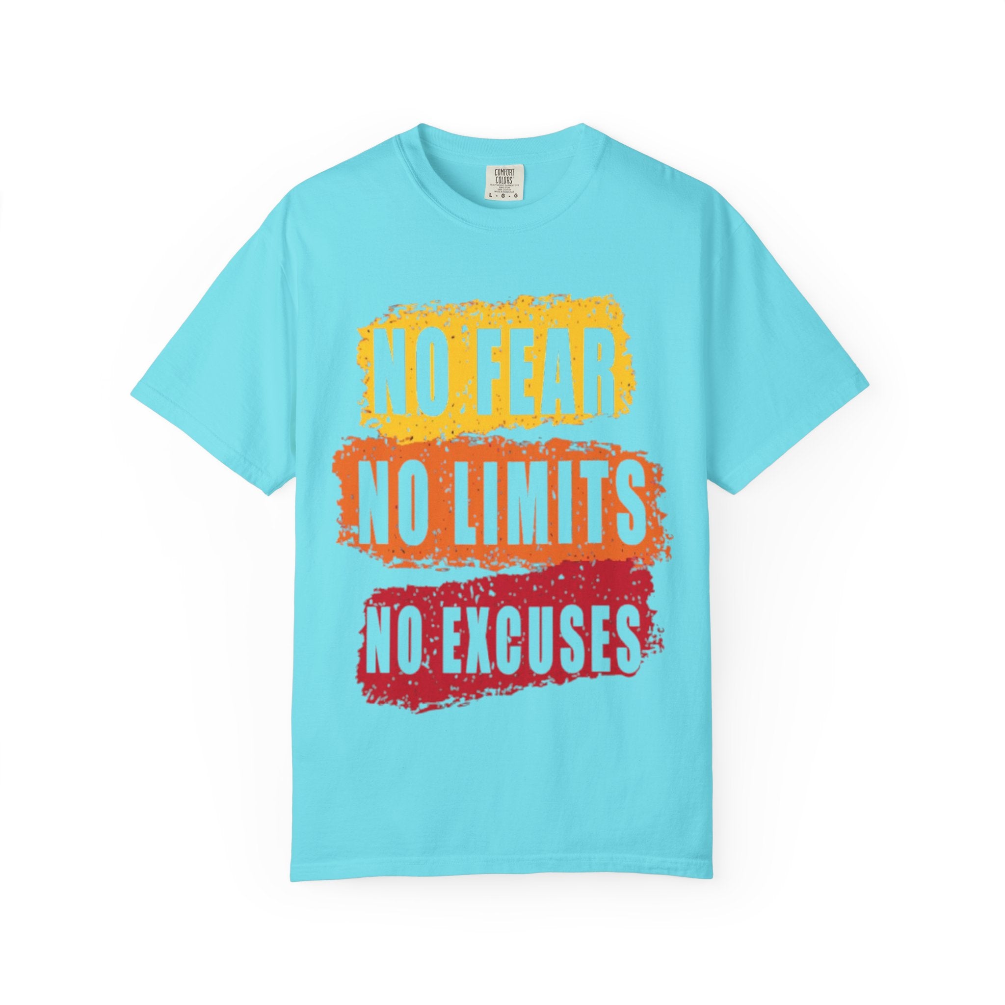 Motivational T-Shirt: "No Fear No Limits No Excuses" - Great for Fitness, Empowerment, and Daily Inspiration, Casual Wear, Gifts for [...]