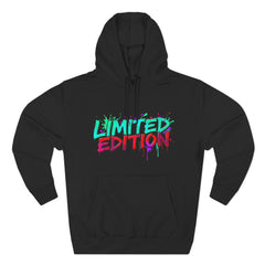 Limited Edition Three-Panel Fleece Hoodie, Streetwear Sweatshirt, Casual Hoodie, Gift for Him, Fall Fashion, Cozy Apparel