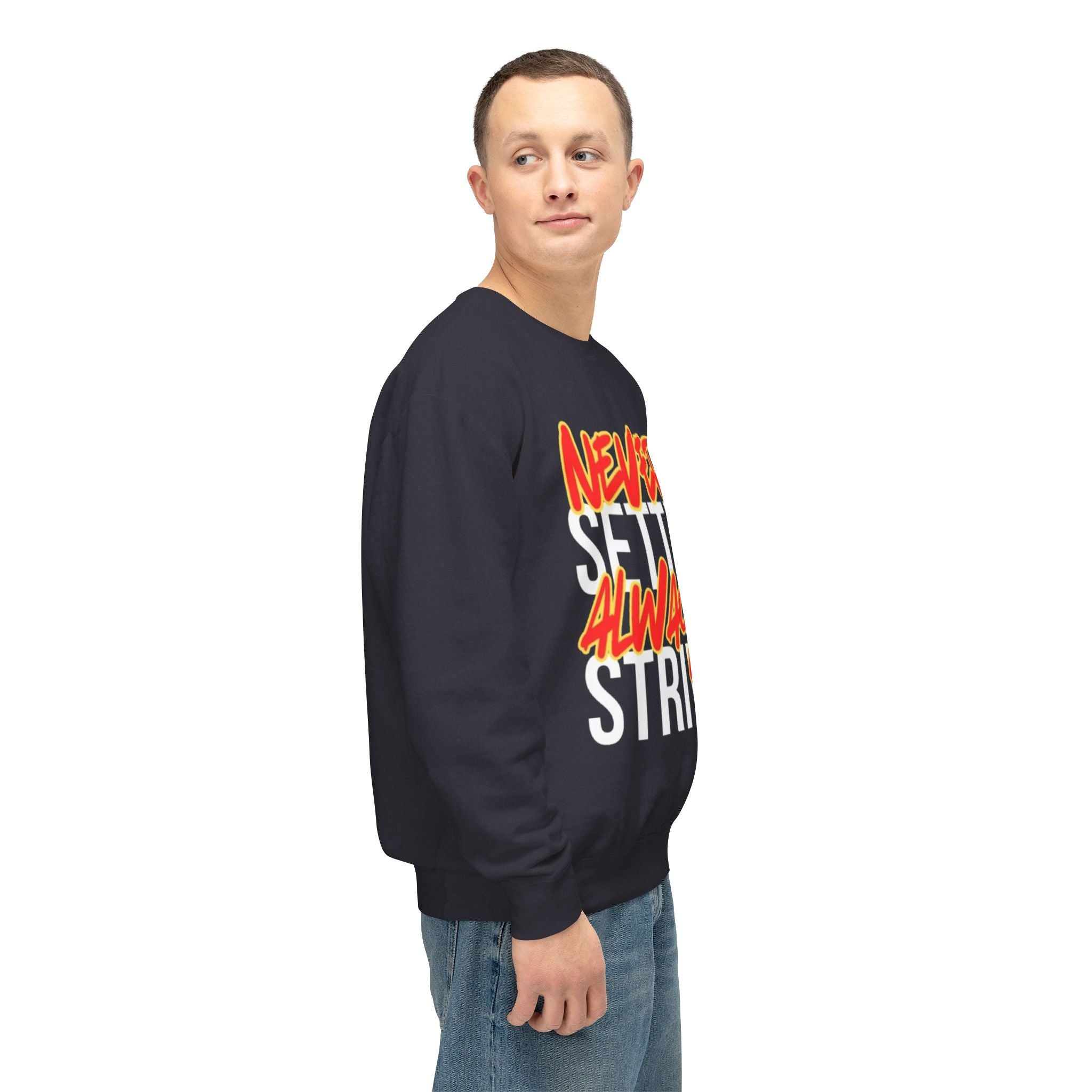 Inspiring Unisex Crewneck Sweatshirt - Motivational Gift for Dreamers, Perfect for Cozy Days, Birthdays, Encouragement, Self-Improvement