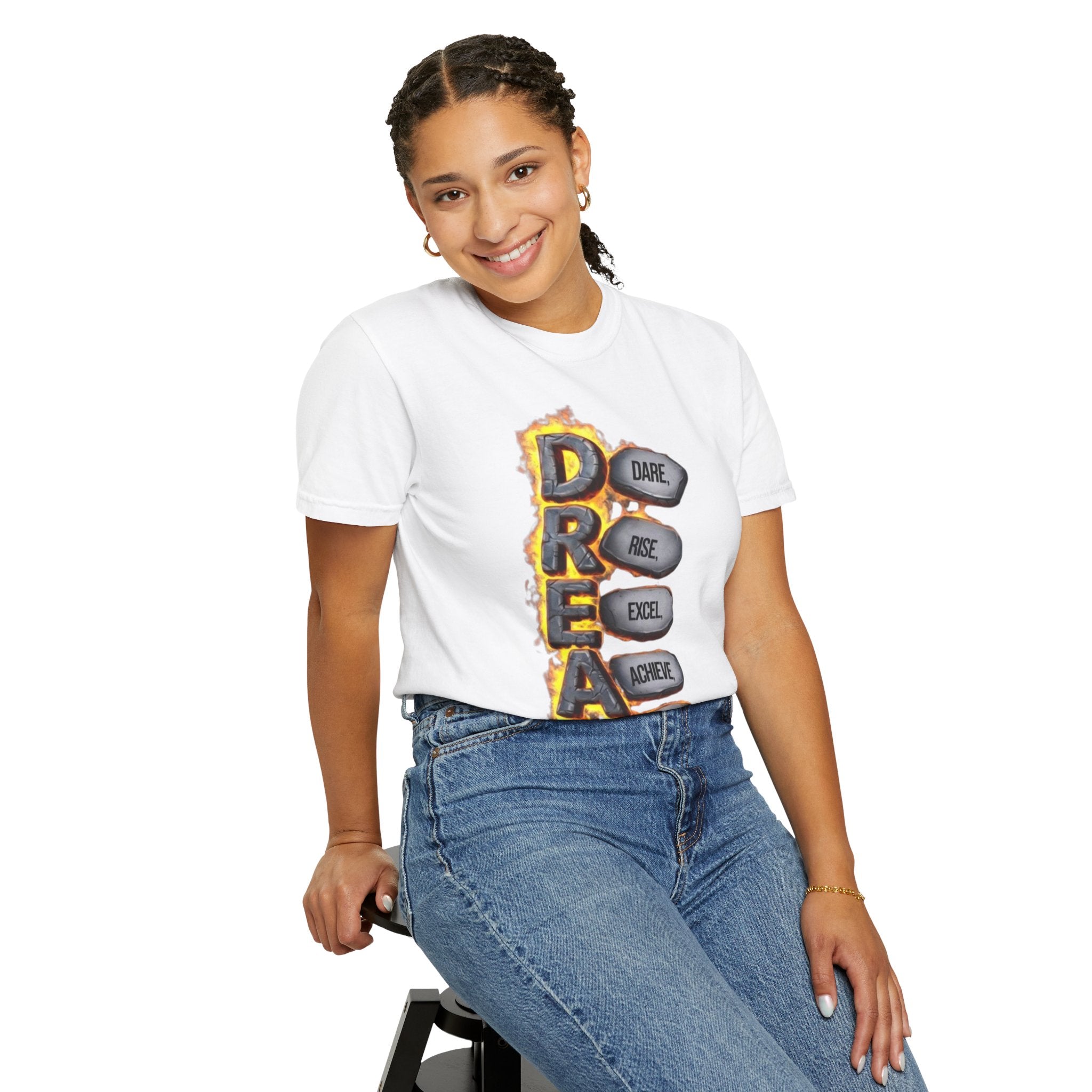 Inspirational Dream T-Shirt, Motivational Apparel, Unisex Graphic Tee, Casual Wear, Gift for Dreamers, Positive Vibes Shirt
