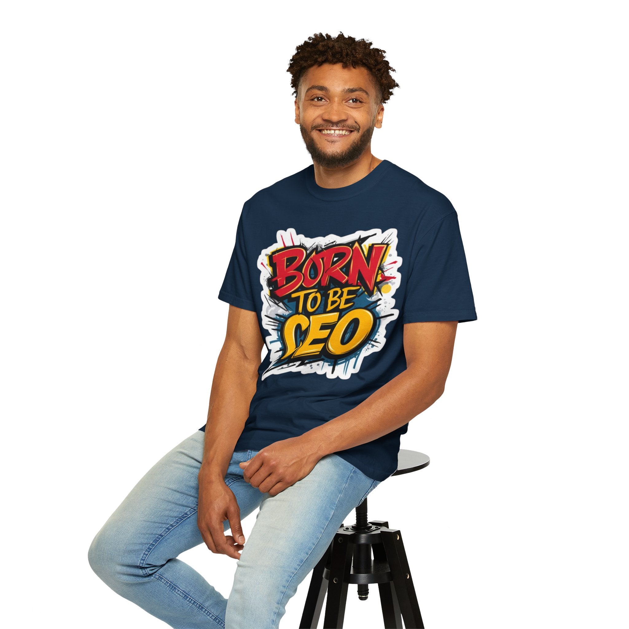 Born to Be CEO Unisex T-Shirt, Motivational Tee for Entrepreneurs, Gift for Graduates, Casual Wear, Startup Fashion, Dream Big Tee