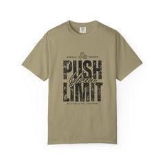 Motivational Gym T-shirt, Push Your Limit Tee, Workout Top, Fitness Apparel, Unisex Activewear, Inspirational Clothing