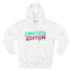 Limited Edition Three-Panel Fleece Hoodie, Streetwear Sweatshirt, Casual Hoodie, Gift for Him, Fall Fashion, Cozy Apparel