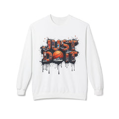 Sporty Basketball Crewneck Sweatshirt, Perfect for Athletes, Basketball Fans, Casual Wear, Gifts for Him, Game Day Essentials