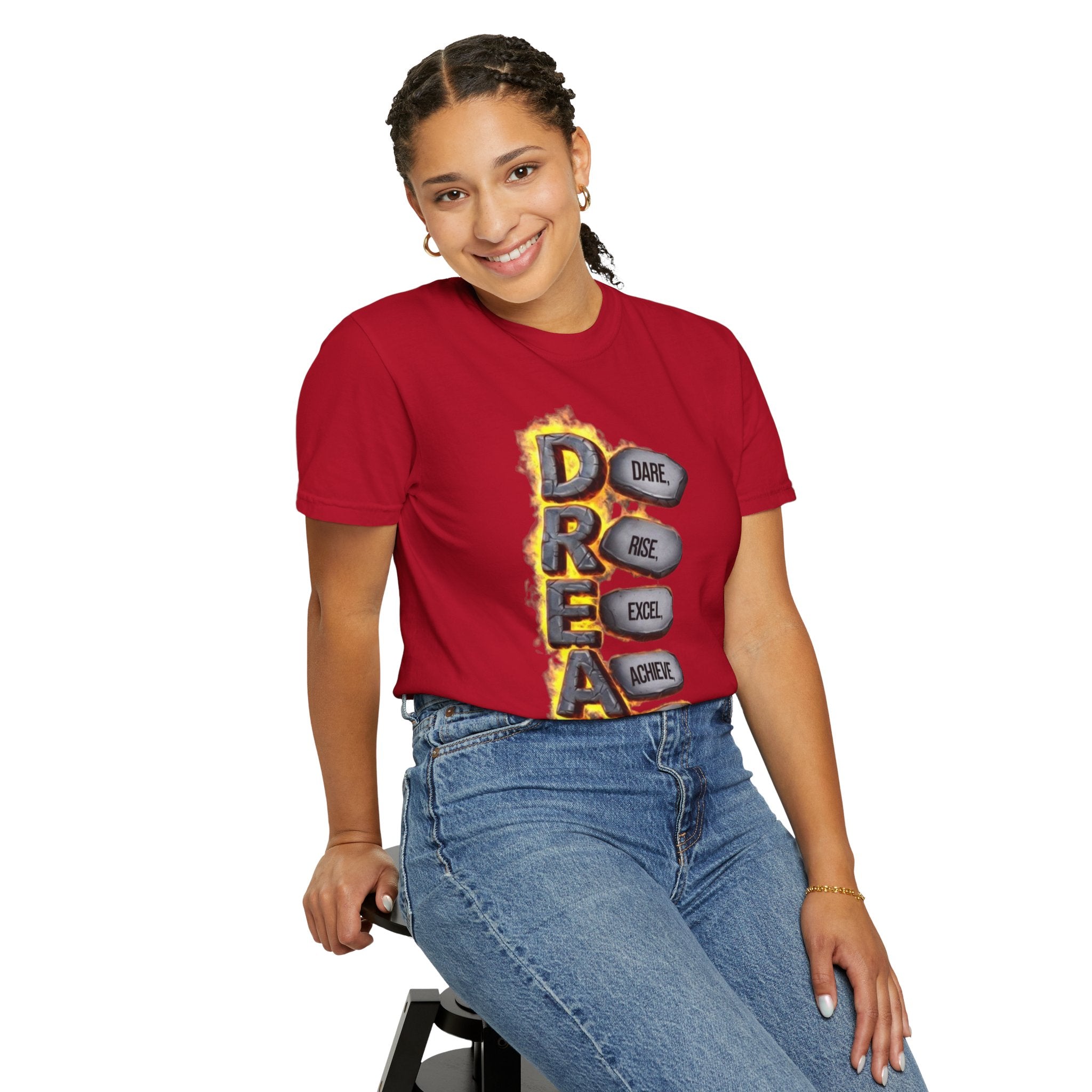 Inspirational Dream T-Shirt, Motivational Apparel, Unisex Graphic Tee, Casual Wear, Gift for Dreamers, Positive Vibes Shirt