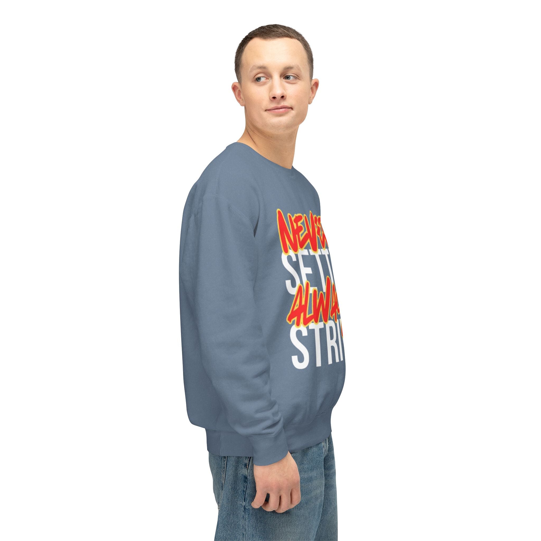 Inspiring Unisex Crewneck Sweatshirt - Motivational Gift for Dreamers, Perfect for Cozy Days, Birthdays, Encouragement, Self-Improvement