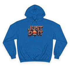Sporty Champion Hoodie - Just Do It, Casual Wear, Gym Fashion, Athleisure Style, Gift for Basketball Fans
