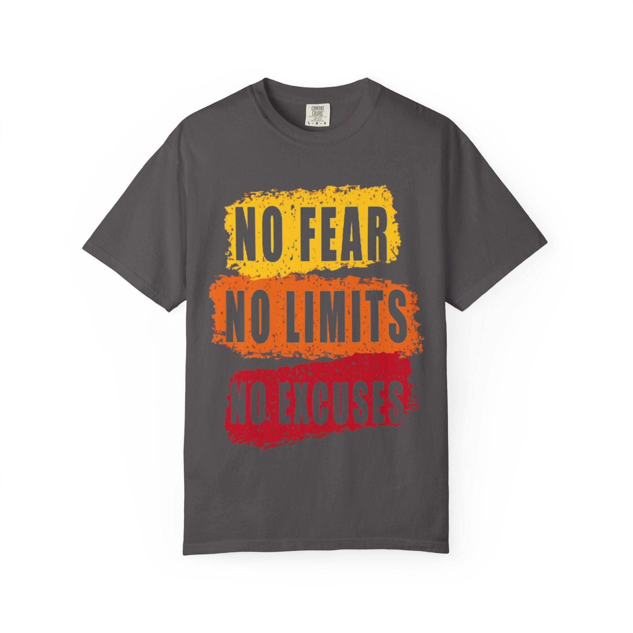 Motivational T-Shirt: "No Fear No Limits No Excuses" - Great for Fitness, Empowerment, and Daily Inspiration, Casual Wear, Gifts for [...]
