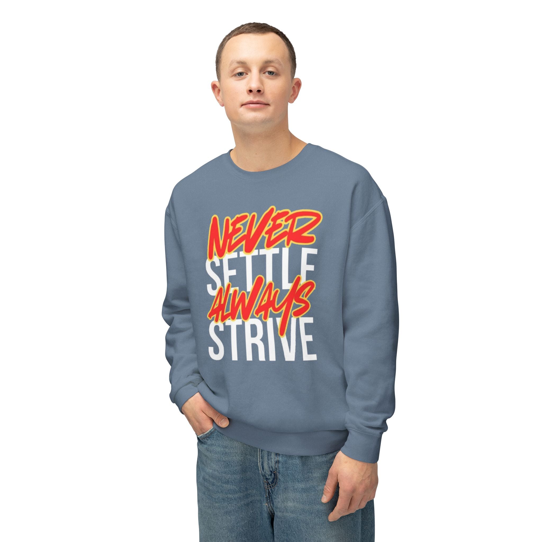 Inspiring Unisex Crewneck Sweatshirt - Motivational Gift for Dreamers, Perfect for Cozy Days, Birthdays, Encouragement, Self-Improvement