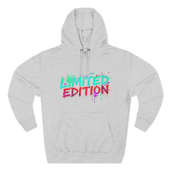 Limited Edition Three-Panel Fleece Hoodie, Streetwear Sweatshirt, Casual Hoodie, Gift for Him, Fall Fashion, Cozy Apparel