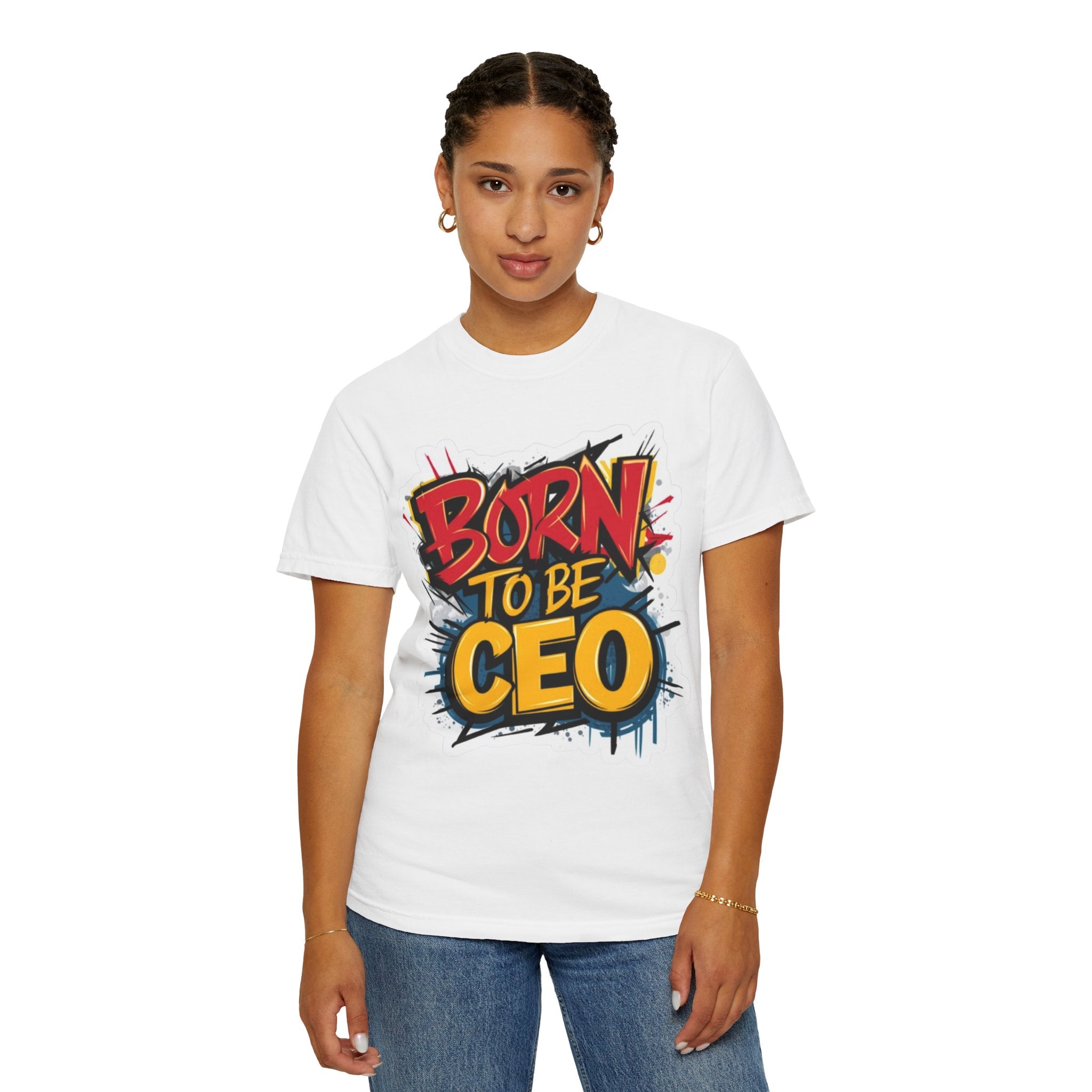 Born to Be CEO Unisex T-Shirt, Motivational Tee for Entrepreneurs, Gift for Graduates, Casual Wear, Startup Fashion, Dream Big Tee