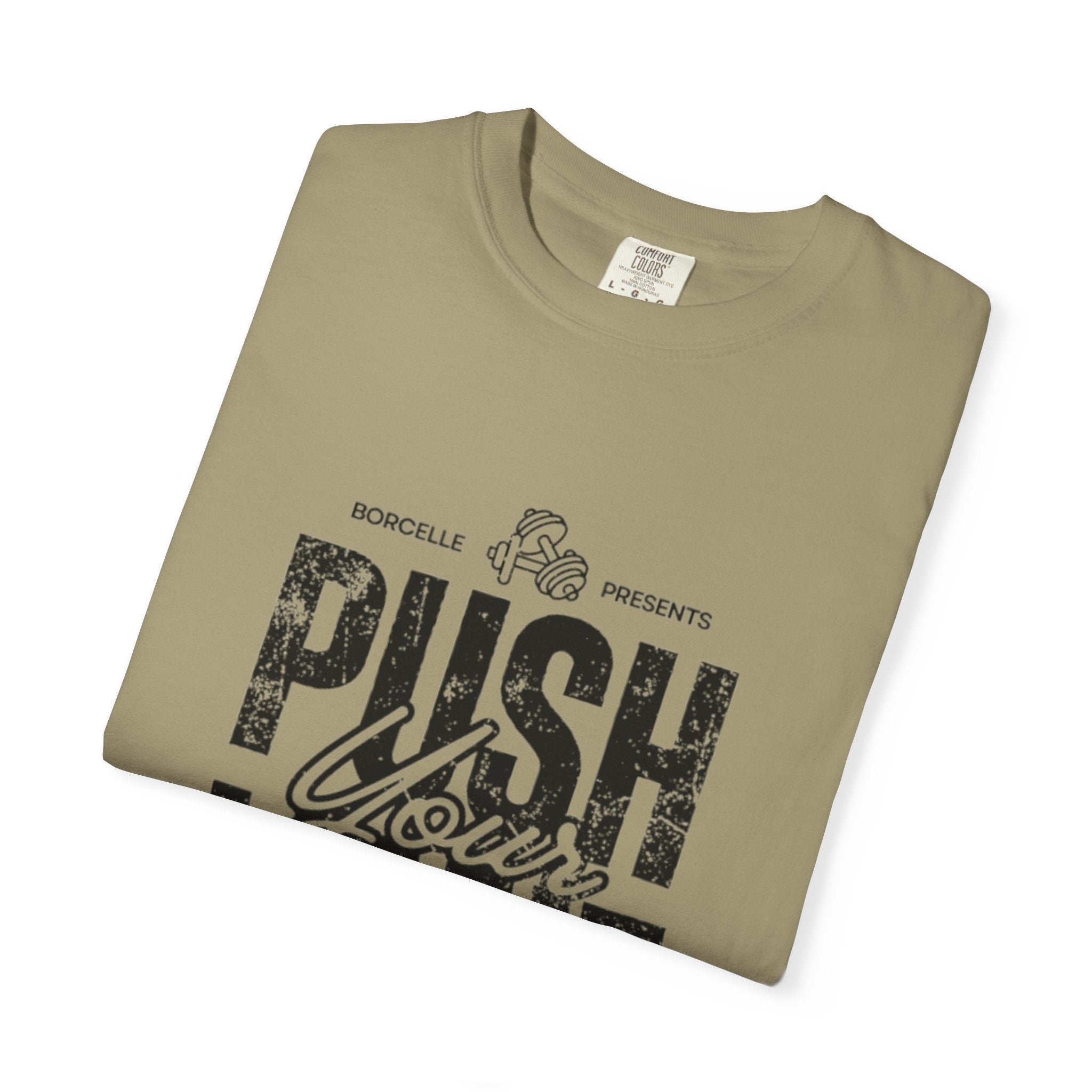 Motivational Gym T-shirt, Push Your Limit Tee, Workout Top, Fitness Apparel, Unisex Activewear, Inspirational Clothing