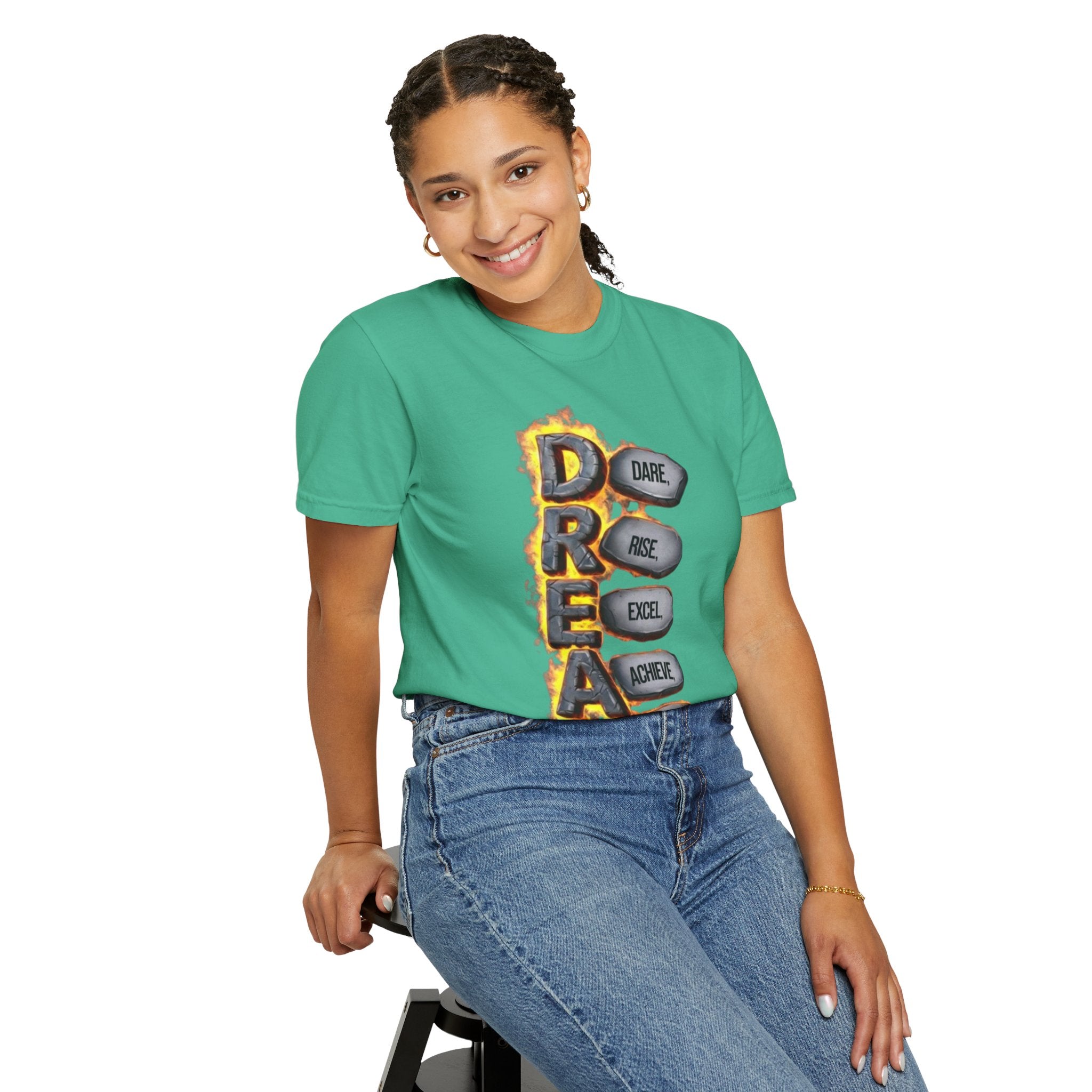 Inspirational Dream T-Shirt, Motivational Apparel, Unisex Graphic Tee, Casual Wear, Gift for Dreamers, Positive Vibes Shirt