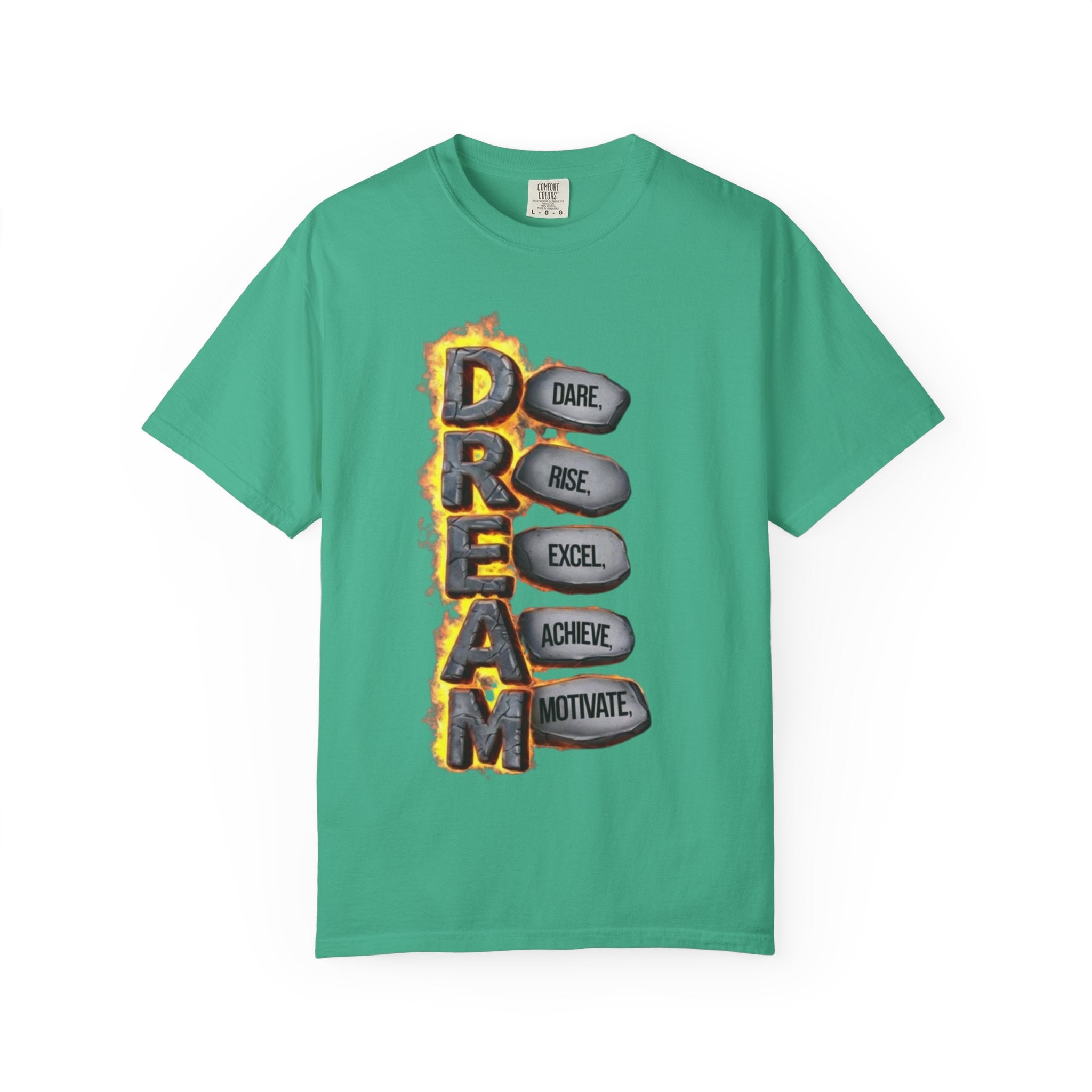 Inspirational Dream T-Shirt, Motivational Apparel, Unisex Graphic Tee, Casual Wear, Gift for Dreamers, Positive Vibes Shirt